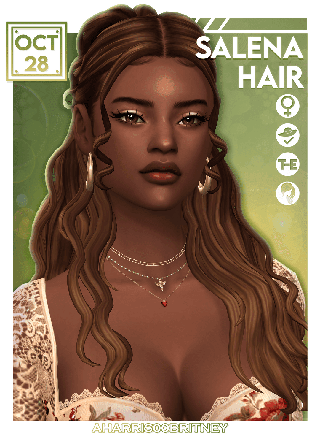 Прическа Salena Hair
